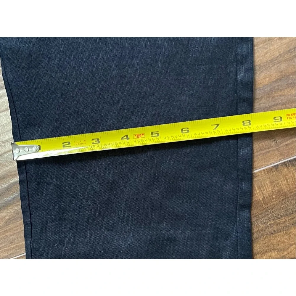 Mango MNG 100% Linen Straight pants office casual beach breathable comfort chic